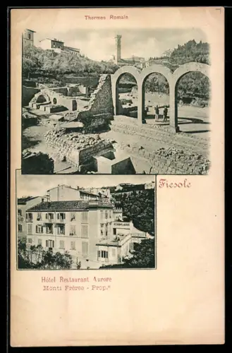 AK Fiesole, Thermes Romain, Hotel Restaurant Aurore