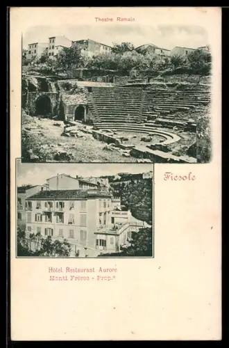 AK Fiesole, Theatre Romain, Hotel Restaurant Aurore