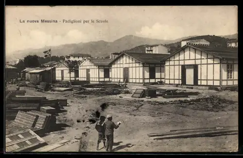 AK Messina, La nuova Messina, Padiglioni per le Scuole