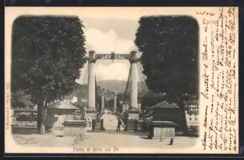 AK Torino, Ponte di ferro sul Po