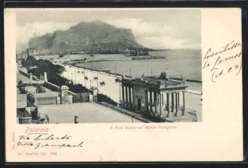 AK Palermo, Il Foro Italico col Monte Pellegrino