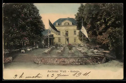 AK Aachen, Gasthaus Ronheide im Aachener Wald
