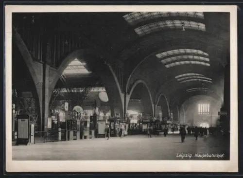 AK Leipzig, Im Hauptbahnhof