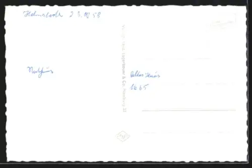 AK Helmstedt, Am Markt mit Rathaus