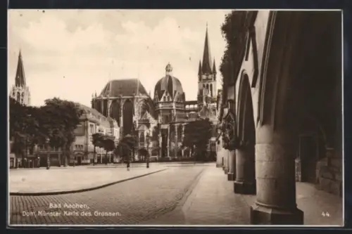 AK Bad Aachen, Dom, Münster Karls des Grossen