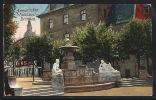 AK Zweibrücken, Der Wittelsbachbrunnen