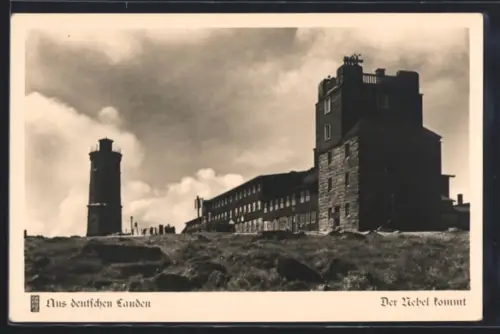 AK Brocken, Brockenhotel und Turm