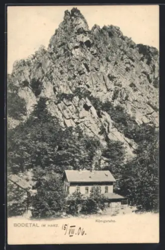 AK Thale, Gasthaus Königsruhe