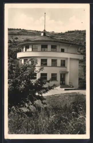 AK Lorch am Rhein, Blick zur Jugendherberge