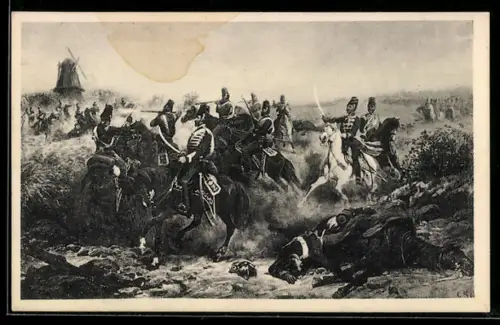 AK Gefecht bei Aarhus 1849