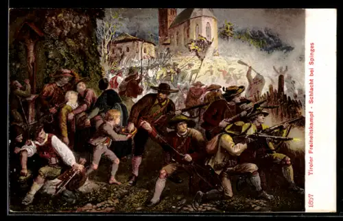 AK Tiroler Freiheitskampf, Schlacht bei Springes, Andreas Hofer