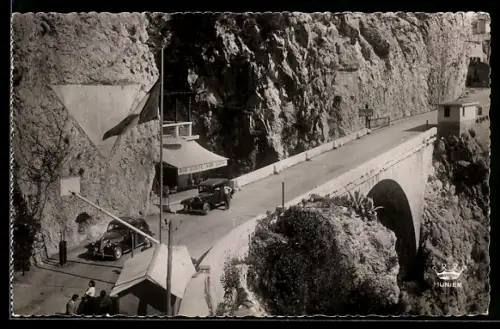 AK Französisch-italienische Grenze, Bar Ponte San Luigi