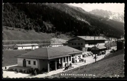 AK Brennerpass, Partie an der Grenze