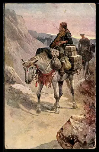 AK Schmuggler bringen Waren über die französische Grenze