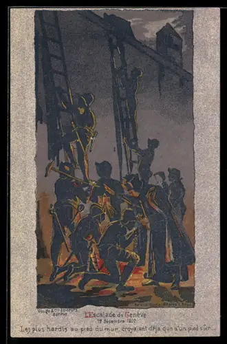 AK Genf, L`Escalade de Genève, Decembre 1602, Reformation