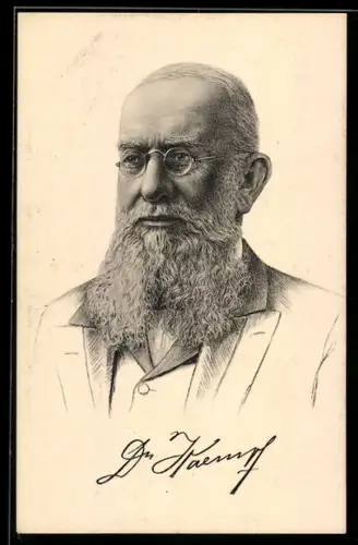 AK Portrait von Reichstagspräsident Johannes Kaempf