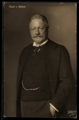 AK Portrait des Fürsten von Bülow