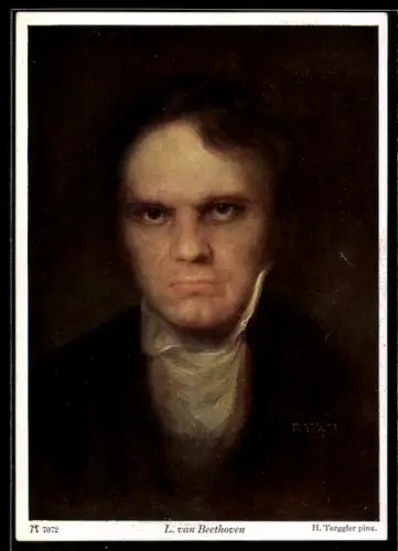 AK Porträt Ludwig van Beethoven