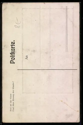 AK Portrait Prediger Clemes Taesler