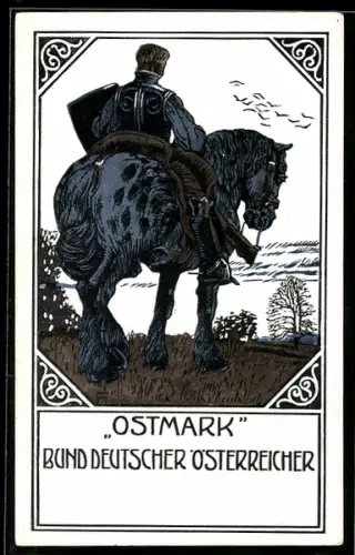 AK Ostmark, Bund deutscher Österreicher, Streiter zu Pferde