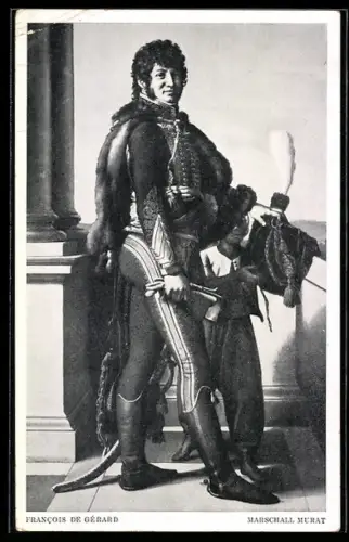 AK Portrait französischer Marschall Murat