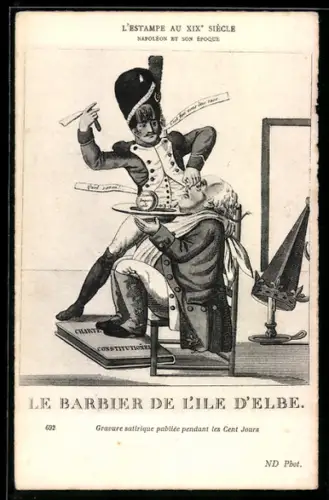 AK Le Barbier de L`ile d`Elbe