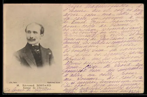 AK Porträt M. Edmond Rostand