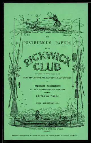 AK Charles Dickens, The Pickwick Club