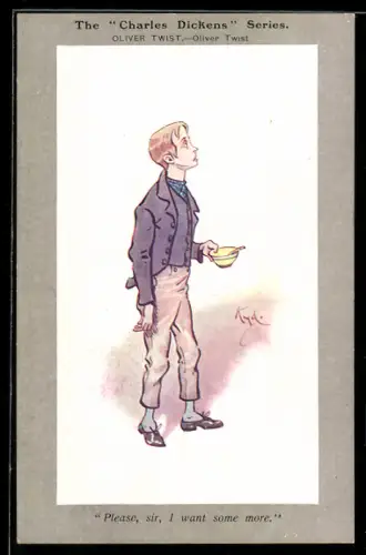 AK Oliver Twist aus Oliver Twist von Charles Dickens