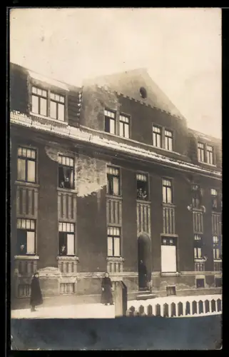 Foto-AK Glauchau, Arbeiterwohnhaus 1921