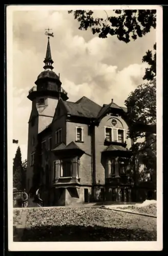 AK Blumenthal /Unterweser, Hotel Landhaus Burgwall, Inh. Fritz Schnell