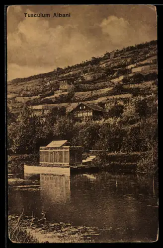 AK Freiburg /Unstrut, Haus Tusculum Albani, Schweigenberge