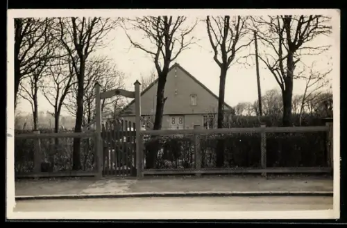 Foto-AK Tönning, Haus Abraham
