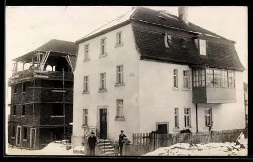 Foto-AK Treuchtlingen, Wohnungsneubau 1914