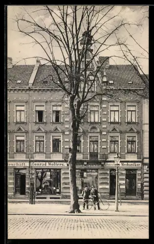 AK Hameln, Nähmaschinen-Geschäft Conrad Wolters