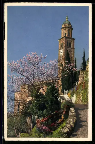 AK Morcote /Lago di Lugano, Chiesa