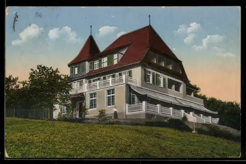 AK St. Chrischona, Waldrain, Erholungsheim v. Kathreiner