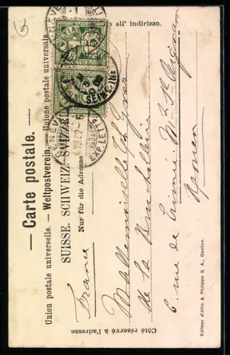 Lithographie Genève, Monument Brunswick