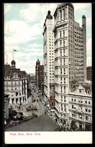 AK New York, NY, Park Row