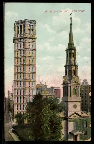 AK New York, NY, St. Paul Building