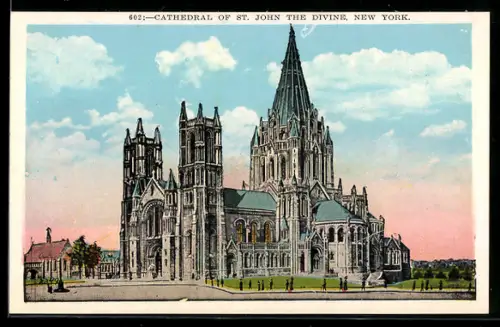 AK New York, NY, The Cathedral of St. John The Divine