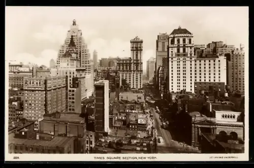 AK New York, NY, Times Square Section