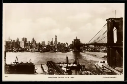 AK New York, NY, Brooklyn Bridge