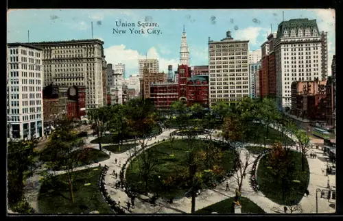 AK New York, NY, Union Square