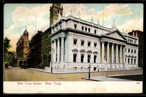 AK New York, NY, New Court House