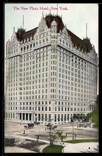 AK New York, NY, New Plaza Hotel