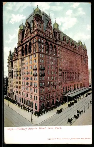 AK New York, NY, Waldorf-Astoria Hotel
