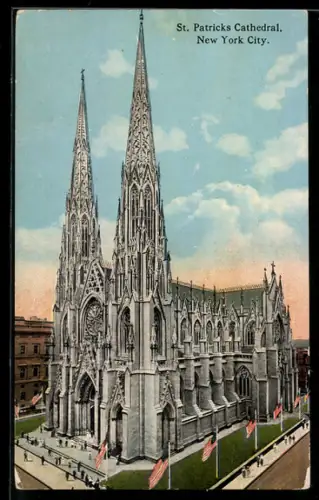 AK New York, NY, St. Patricks Cathedral