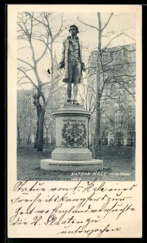 AK New York, NY, Bathan Hale
