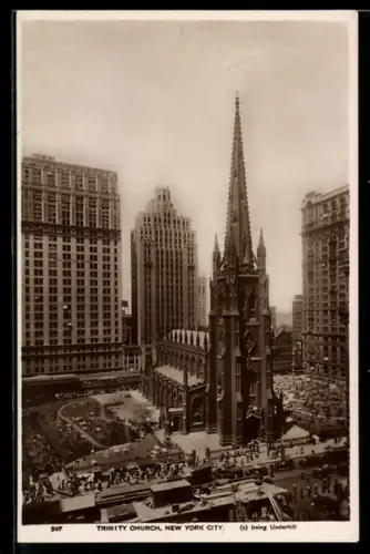 AK New York, NY, Trinity Church